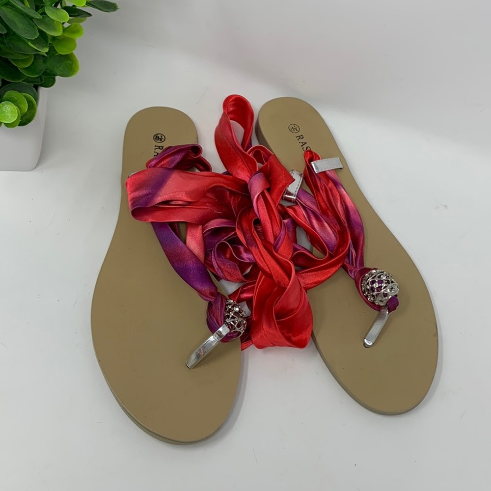 Rasolli Lace up Sandals